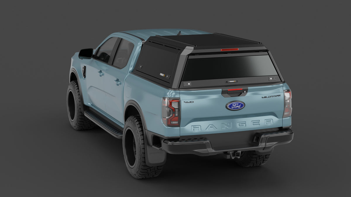 ForgedX Aluminium Ute Canopy - to suit Ford Ranger Next-Gen 2023-on - RIVAL 4x4 Australia