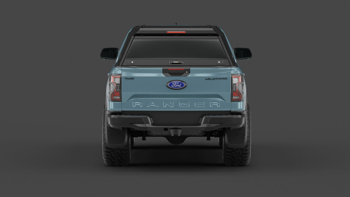 ForgedX Aluminium Ute Canopy - to suit Ford Ranger Next-Gen 2023-on - RIVAL 4x4 Australia