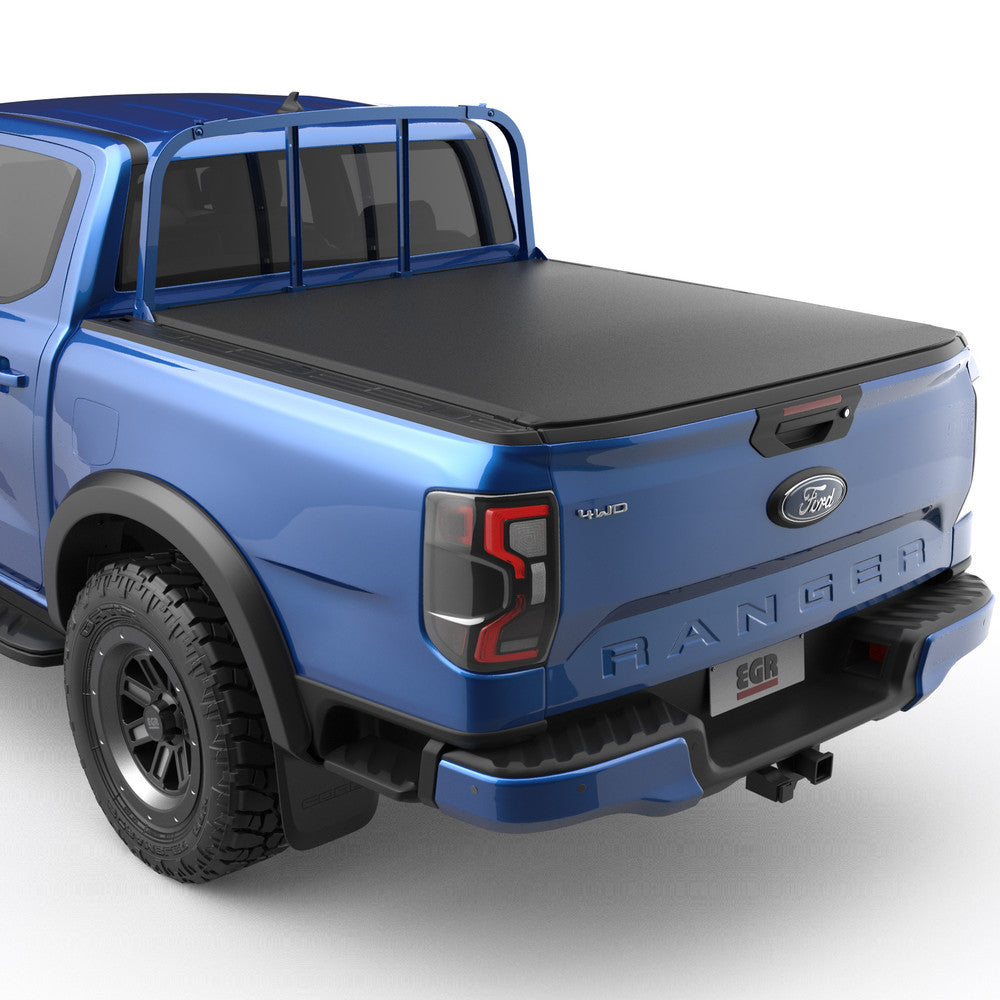EGR Soft Tonneau Cover — Ford Ranger RA 2022-Dual Cab (Suits Cabin Guard / Load Rest)