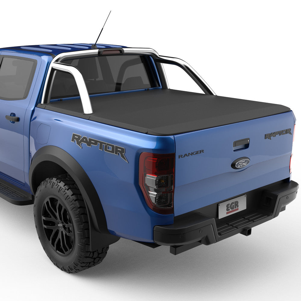 EGR Soft Tonneau Cover — Ford PX Ranger 2011-2021 Extra Cab (suits sports bars)