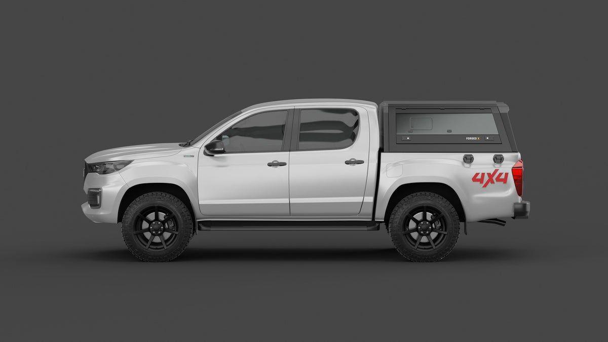 ForgedX Aluminium Ute Canopy - to suit Foton Tunland G7 2025-on - RIVAL 4x4 Australia