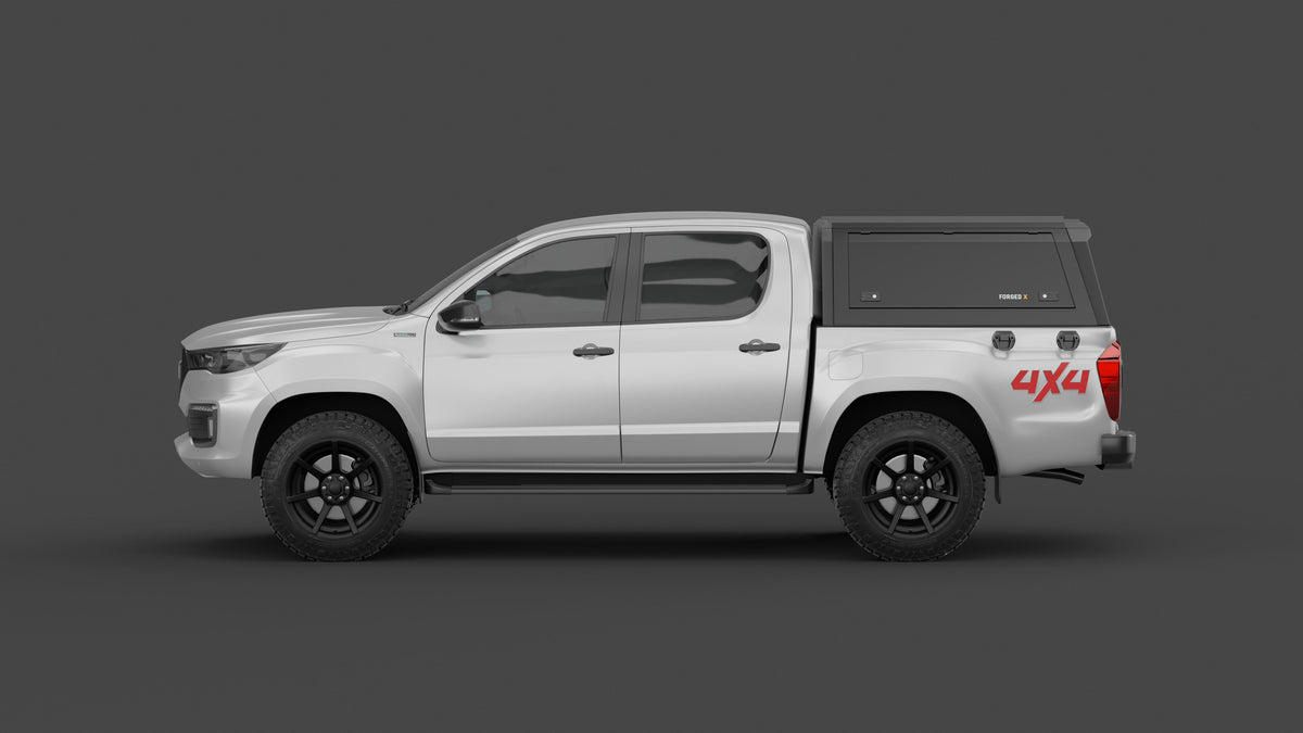 ForgedX Aluminium Ute Canopy - to suit Foton Tunland G7 2025-on - RIVAL 4x4 Australia