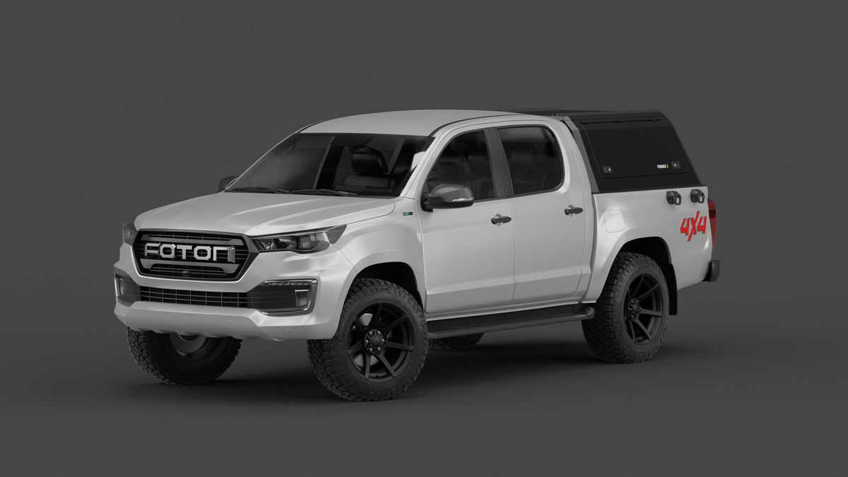 ForgedX Aluminium Ute Canopy - to suit Foton Tunland G7 2025-on - RIVAL 4x4 Australia