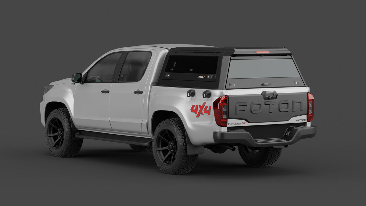 ForgedX Aluminium Ute Canopy - to suit Foton Tunland G7 2025-on - RIVAL 4x4 Australia