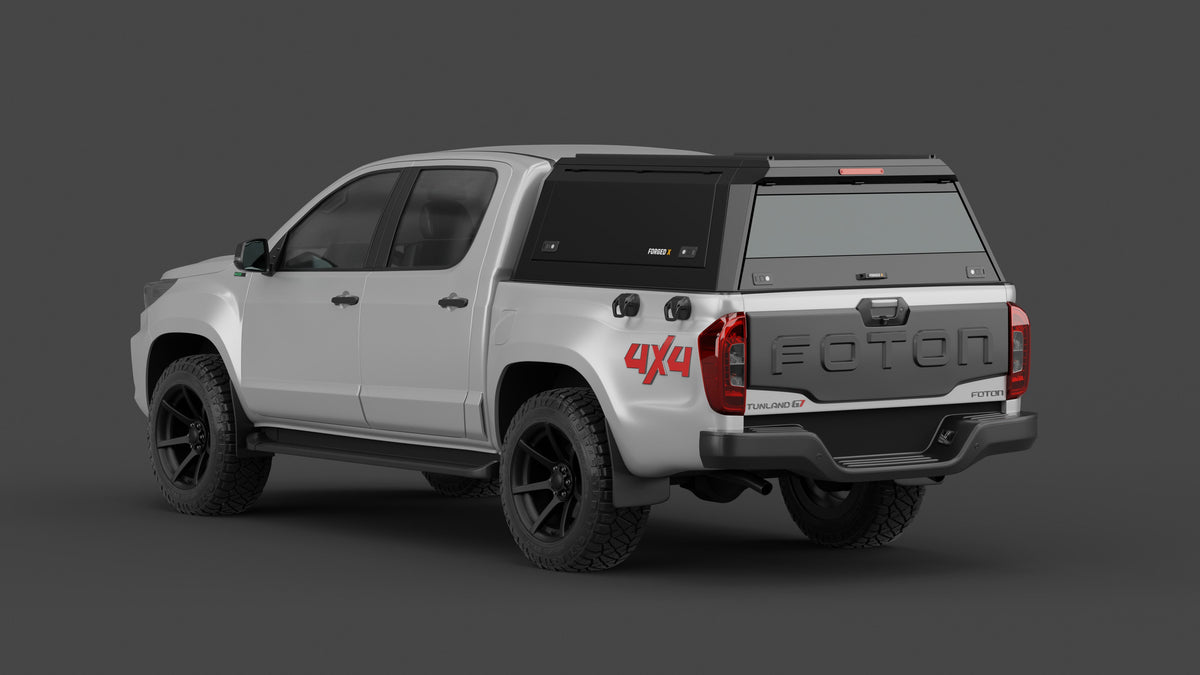 ForgedX Aluminium Ute Canopy - to suit Foton Tunland G7 2025-on - RIVAL 4x4 Australia