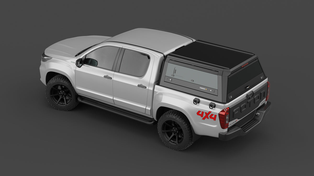 ForgedX Aluminium Ute Canopy - to suit Foton Tunland G7 2025-on - RIVAL 4x4 Australia