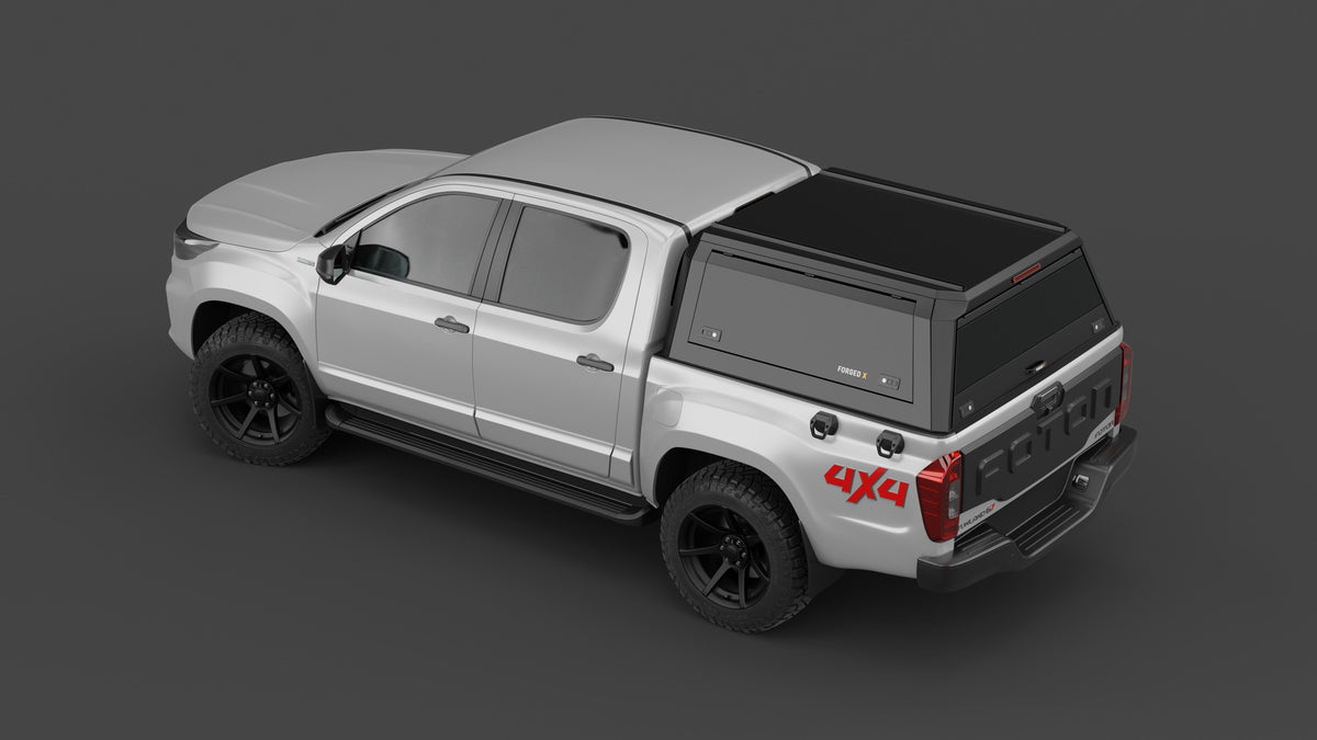 ForgedX Aluminium Ute Canopy - to suit Foton Tunland G7 2025-on - RIVAL 4x4 Australia