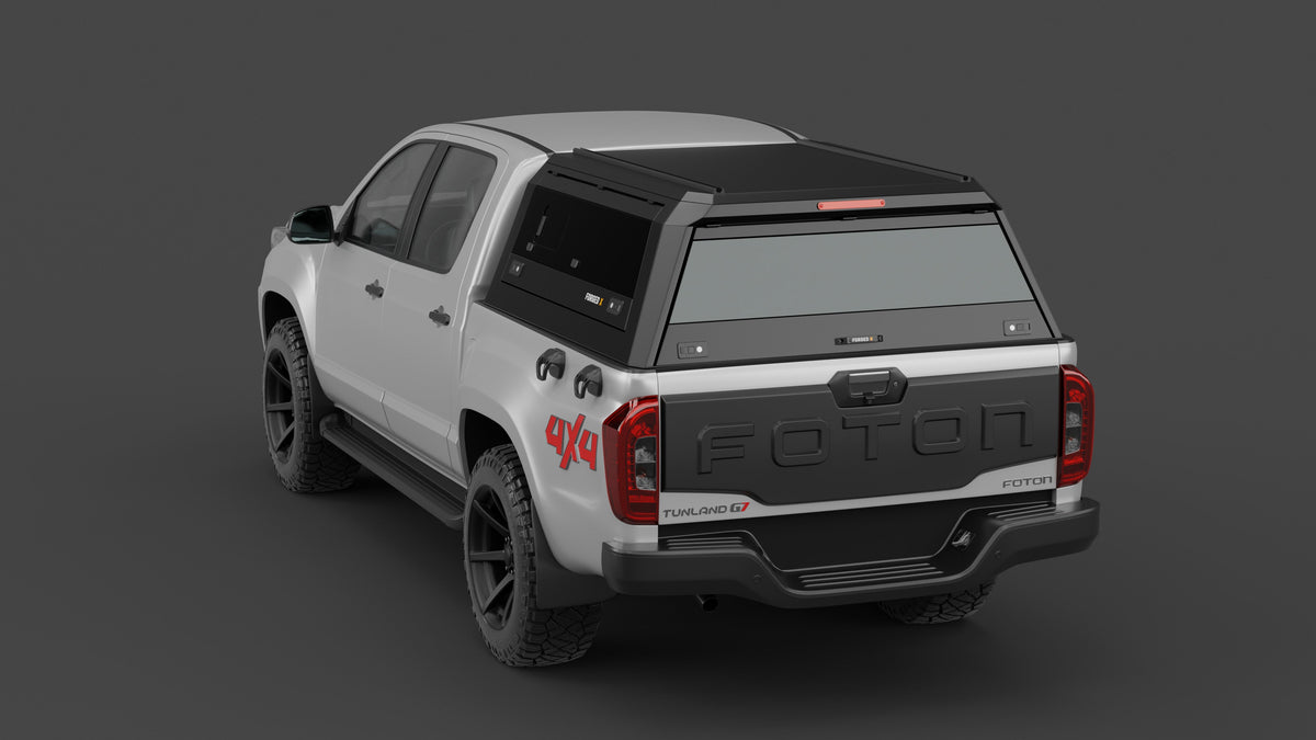 ForgedX Aluminium Ute Canopy - to suit Foton Tunland G7 2025-on - RIVAL 4x4 Australia
