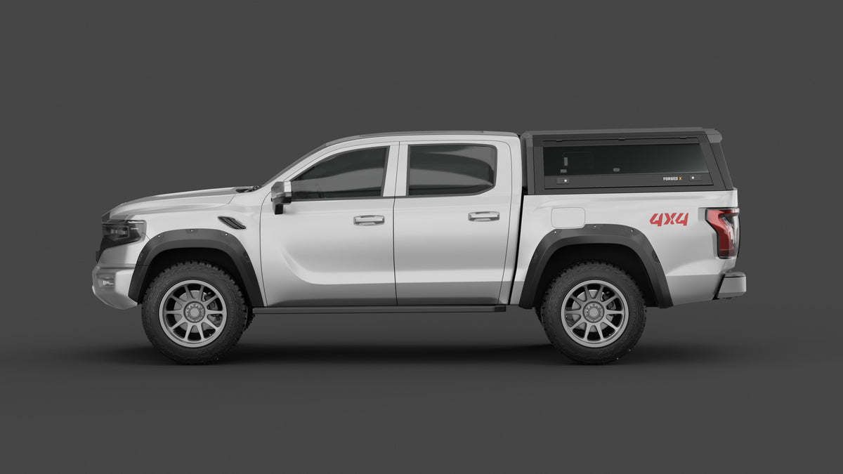 ForgedX Aluminium Ute Canopy - to suit Foton Tunland G9 2025-on - RIVAL 4x4 Australia