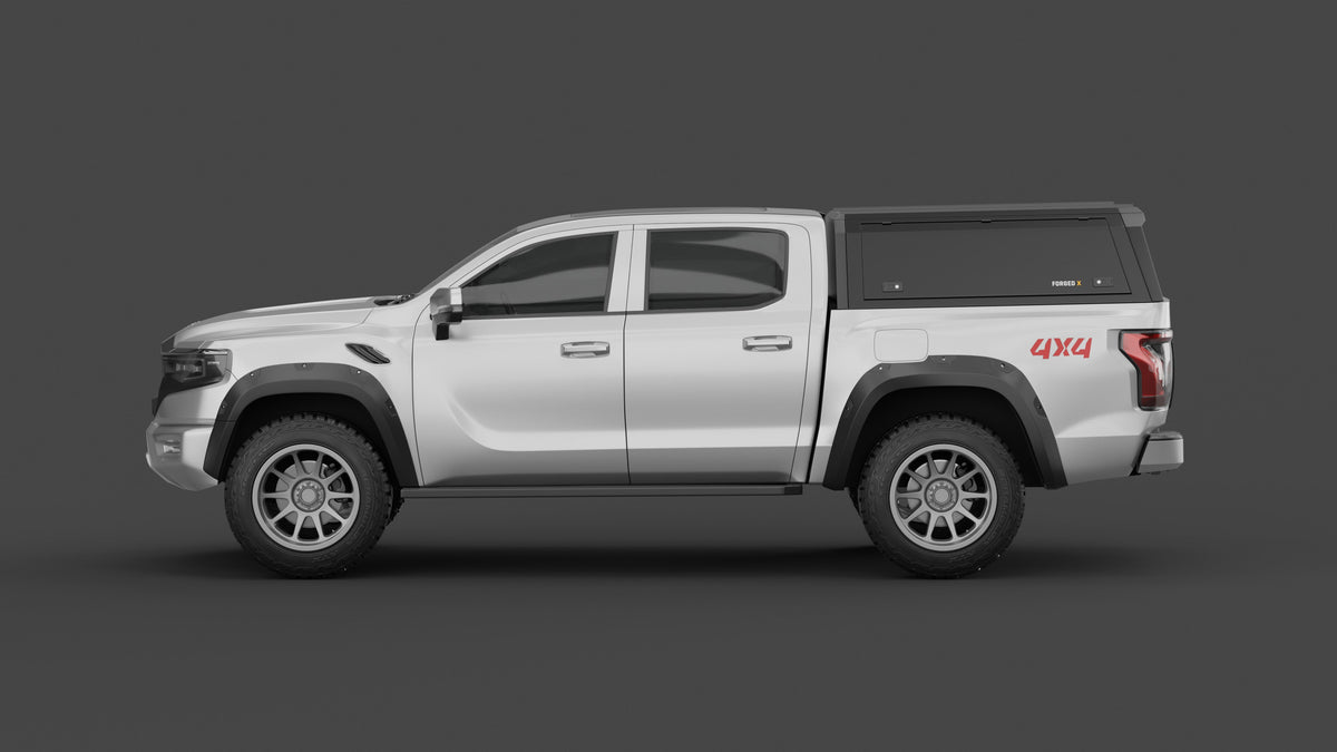 ForgedX Aluminium Ute Canopy - to suit Foton Tunland G9 2025-on - RIVAL 4x4 Australia