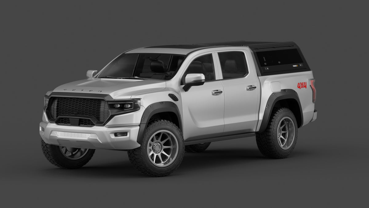 ForgedX Aluminium Ute Canopy - to suit Foton Tunland G9 2025-on - RIVAL 4x4 Australia