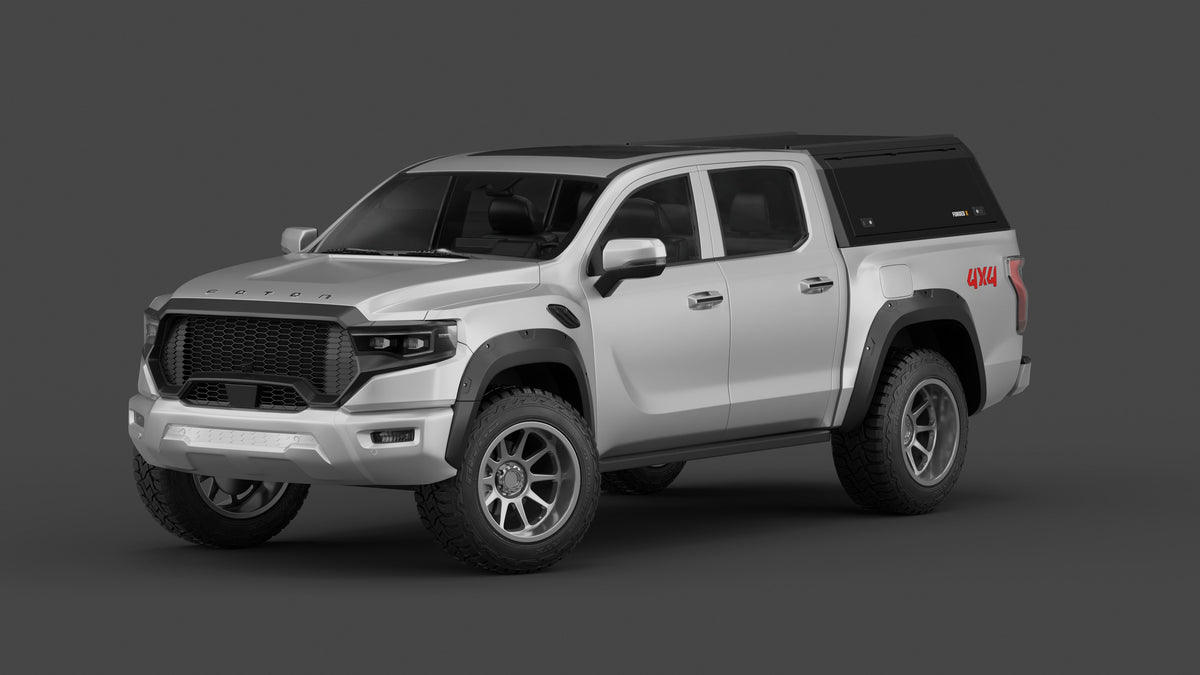 ForgedX Aluminium Ute Canopy - to suit Foton Tunland G9 2025-on - RIVAL 4x4 Australia