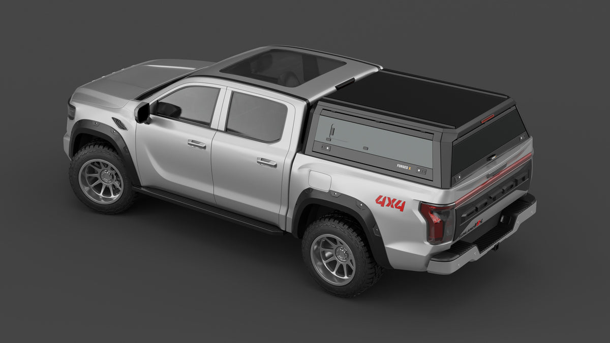 ForgedX Aluminium Ute Canopy - to suit Foton Tunland G9 2025-on - RIVAL 4x4 Australia