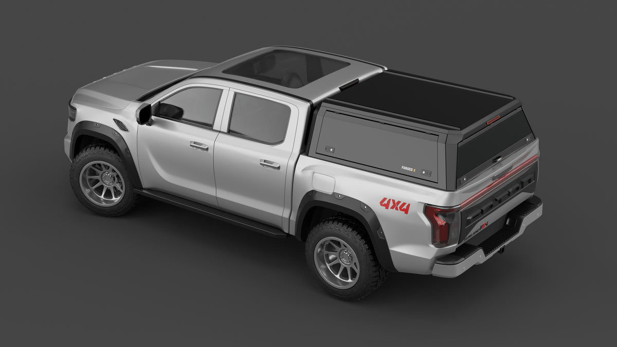 ForgedX Aluminium Ute Canopy - to suit Foton Tunland G9 2025-on - RIVAL 4x4 Australia