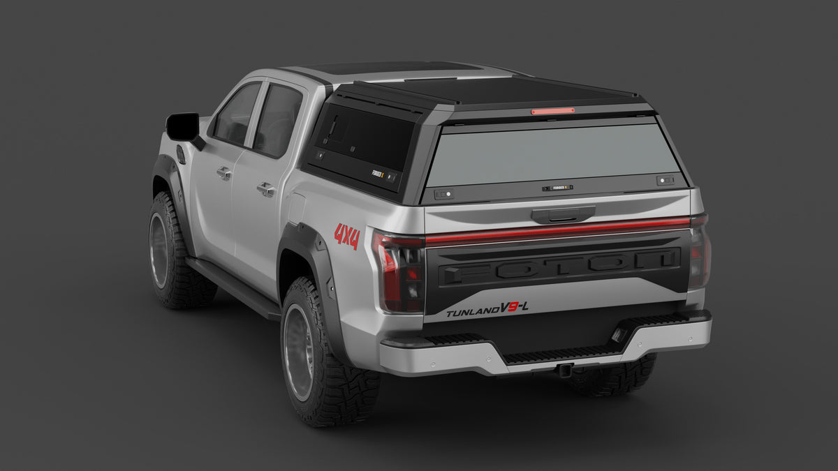 ForgedX Aluminium Ute Canopy - to suit Foton Tunland G9 2025-on - RIVAL 4x4 Australia