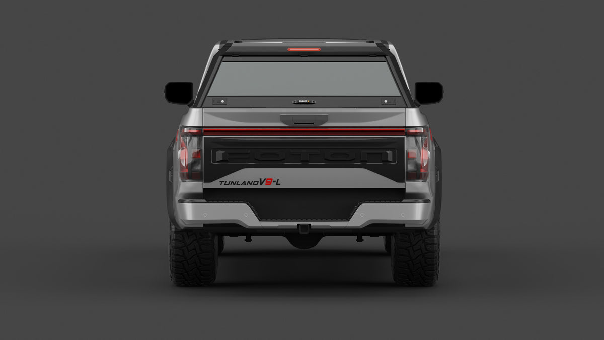 ForgedX Aluminium Ute Canopy - to suit Foton Tunland G9 2025-on - RIVAL 4x4 Australia