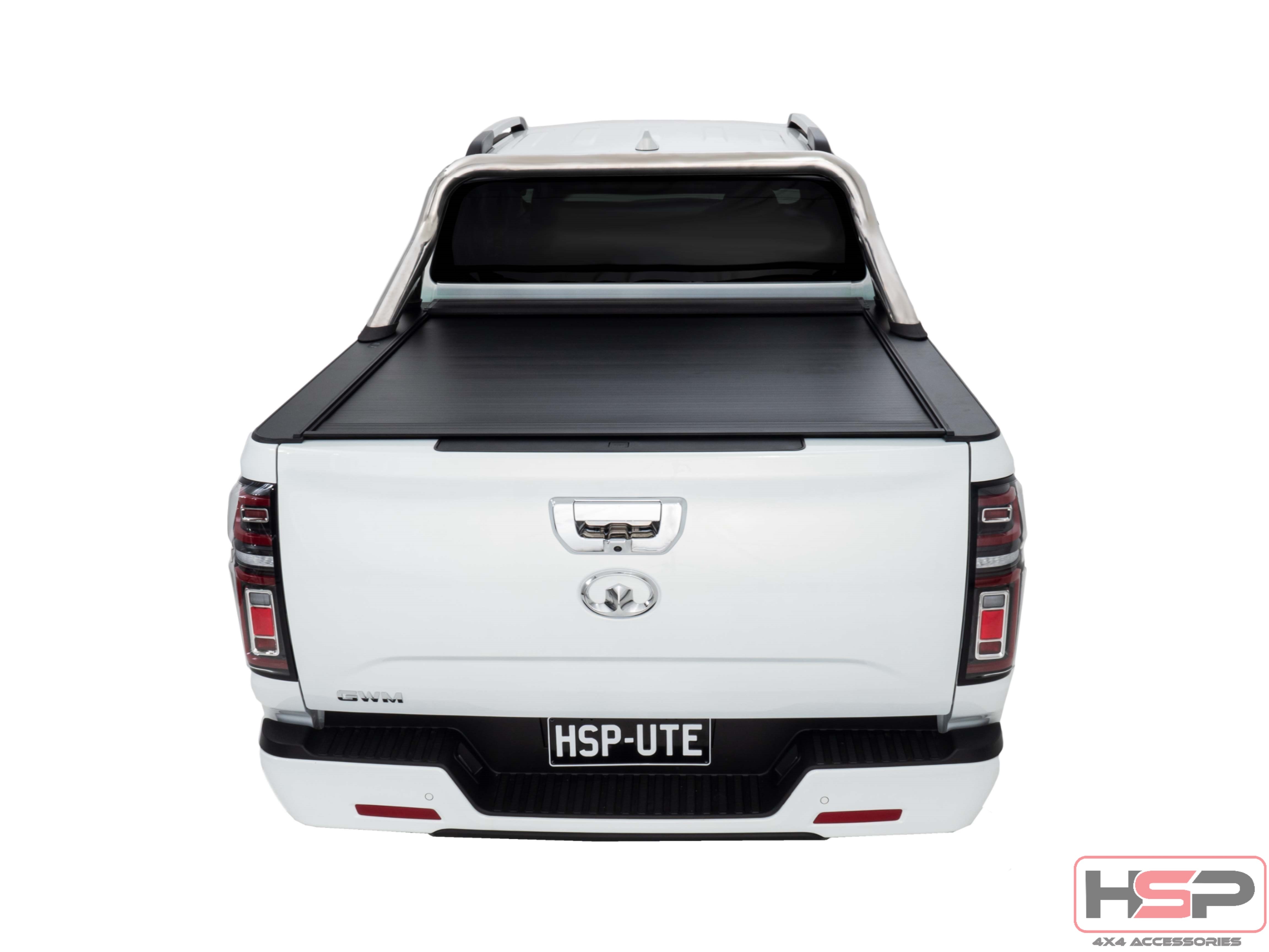 HSP Retractable Tonneau — HSP Retractable Tonneau for GWM Cannon — A-Frame Sports Bar
