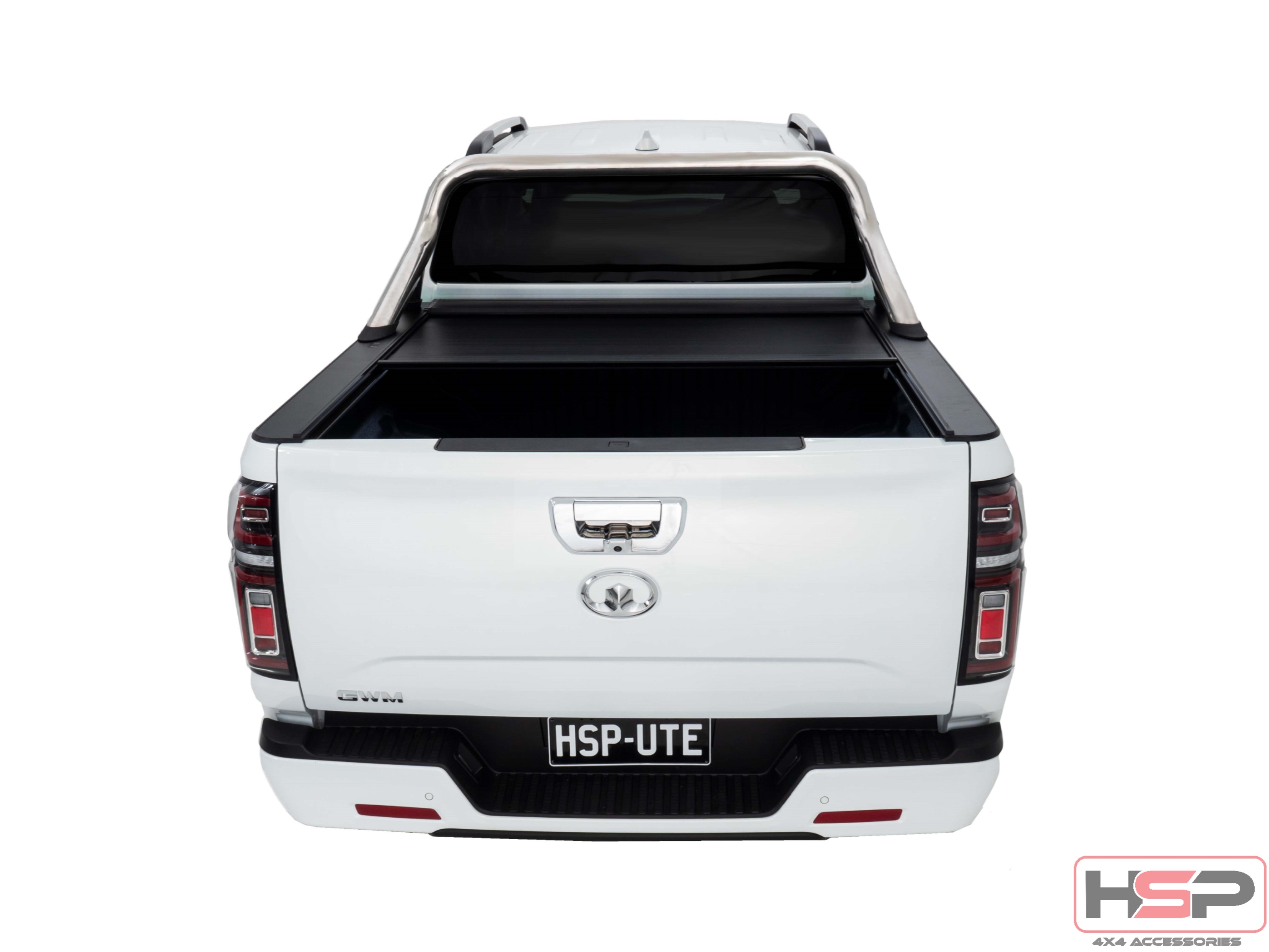 HSP Retractable Tonneau — HSP Retractable Tonneau for GWM Cannon — A-Frame Sports Bar