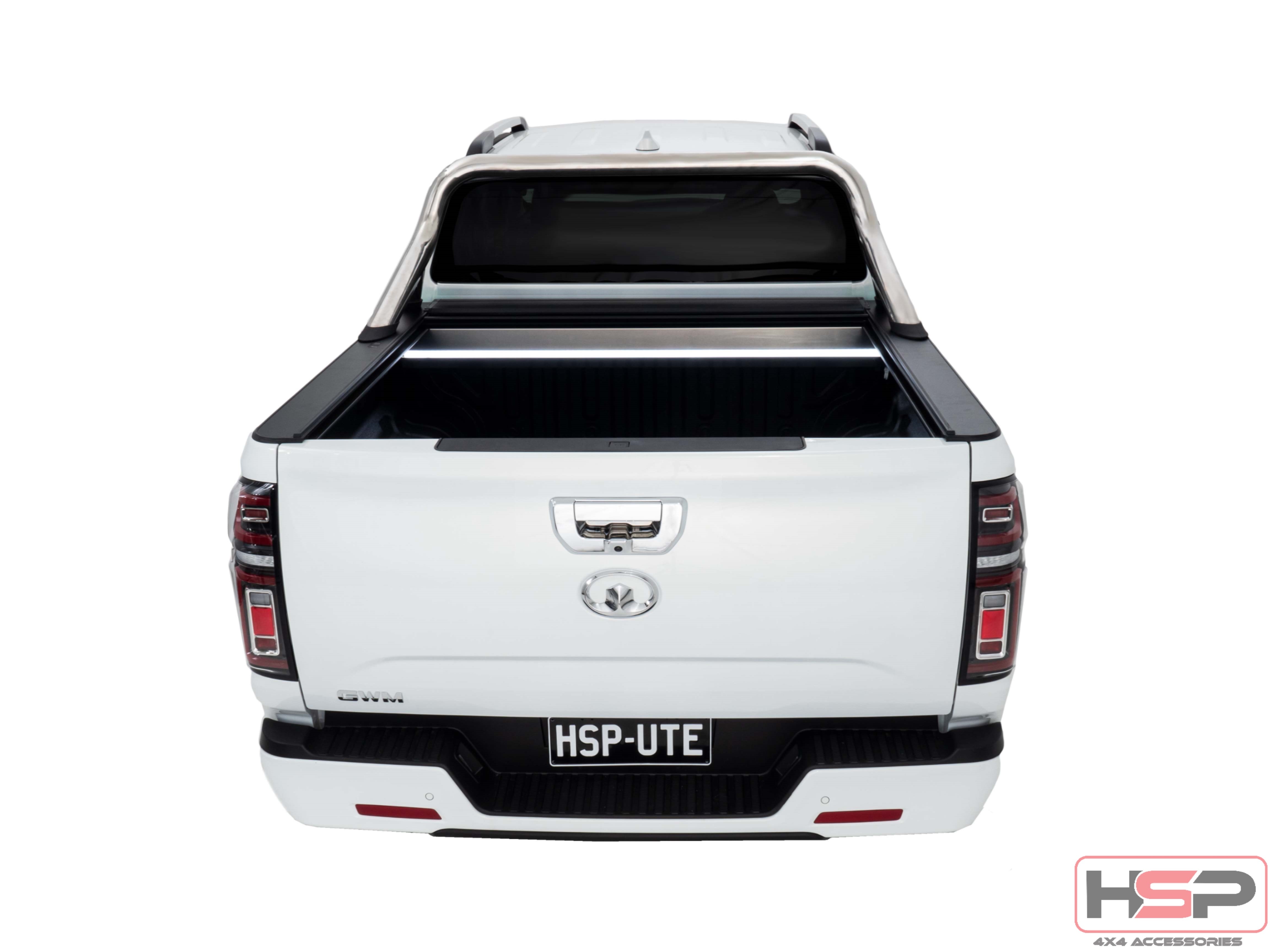 HSP Retractable Tonneau — HSP Retractable Tonneau for GWM Cannon — A-Frame Sports Bar