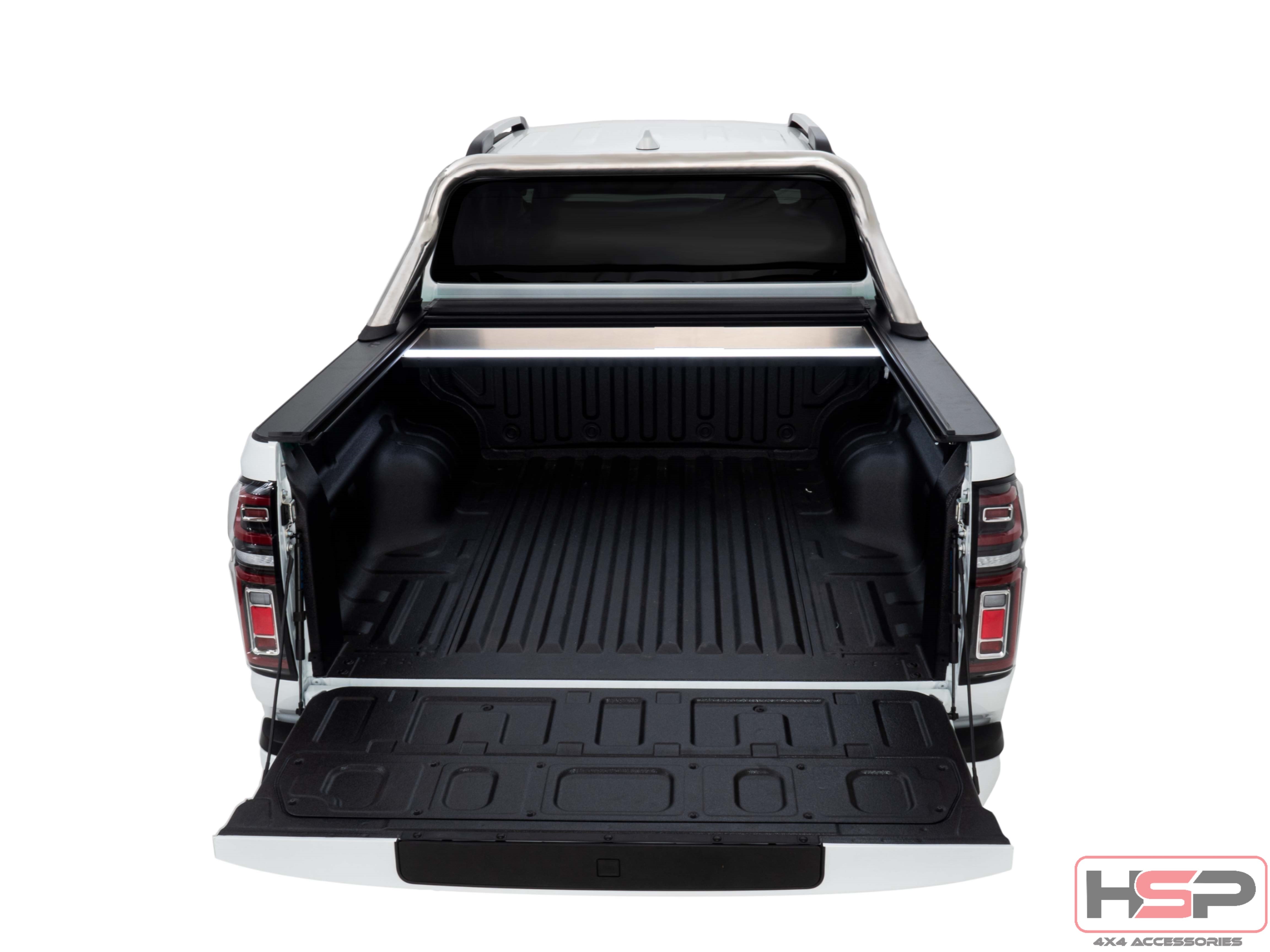 HSP Retractable Tonneau — HSP Retractable Tonneau for GWM Cannon — A-Frame Sports Bar