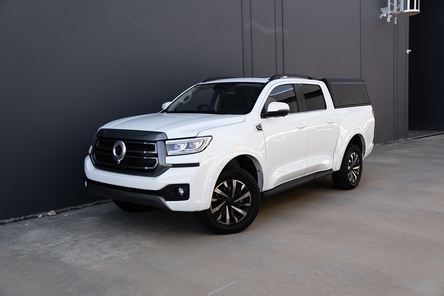Alu-Cab Explorer Canopy for GWM Cannon fitted to GWM Cannon — Rival 4x4 Australia