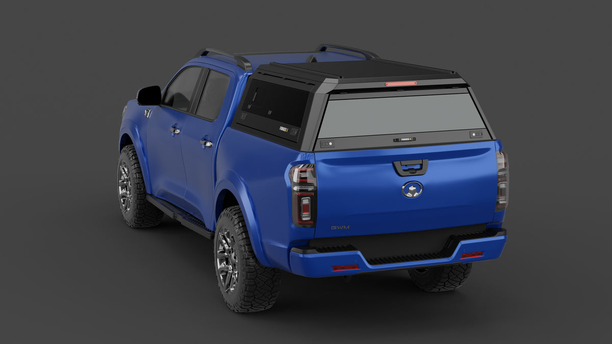 ForgedX Aluminium Ute Canopy - to suit GWM Cannon Dual Cab 2020+ - RIVAL 4x4 Australia