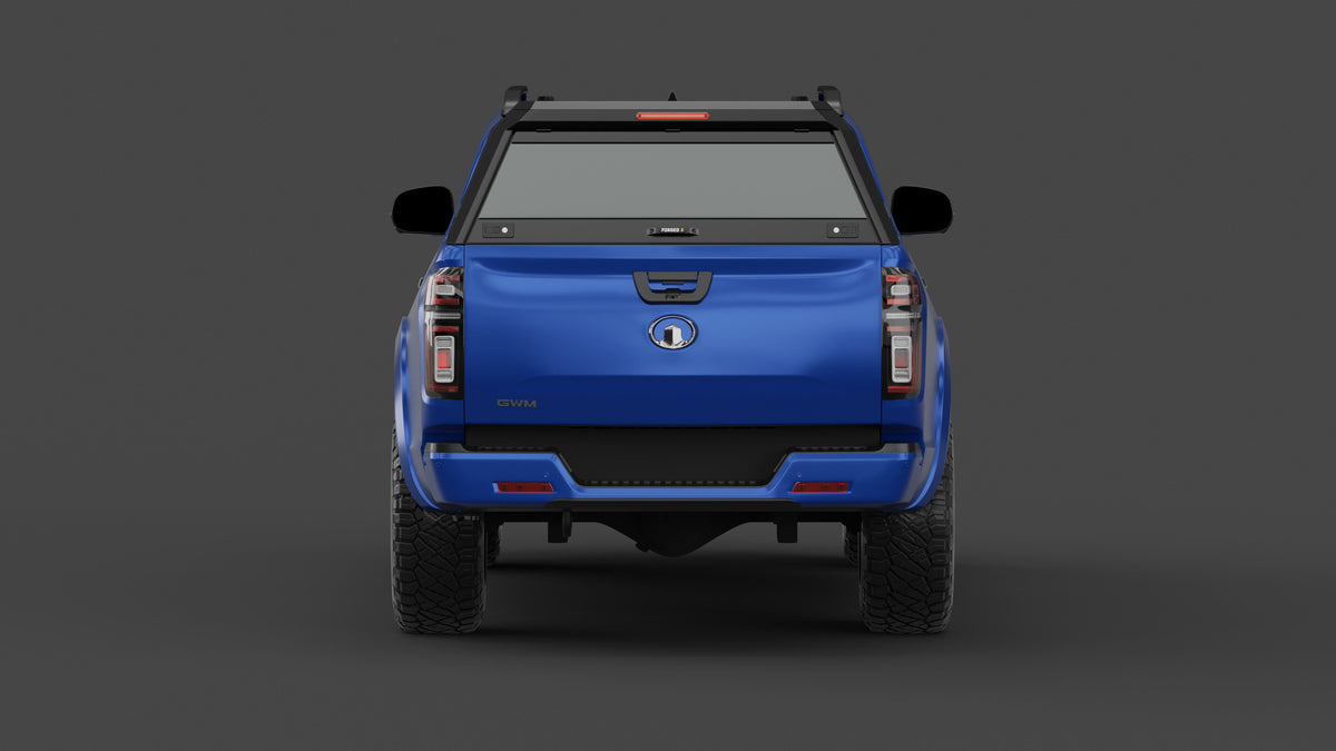 ForgedX Aluminium Ute Canopy - to suit GWM Cannon Dual Cab 2020+ - RIVAL 4x4 Australia