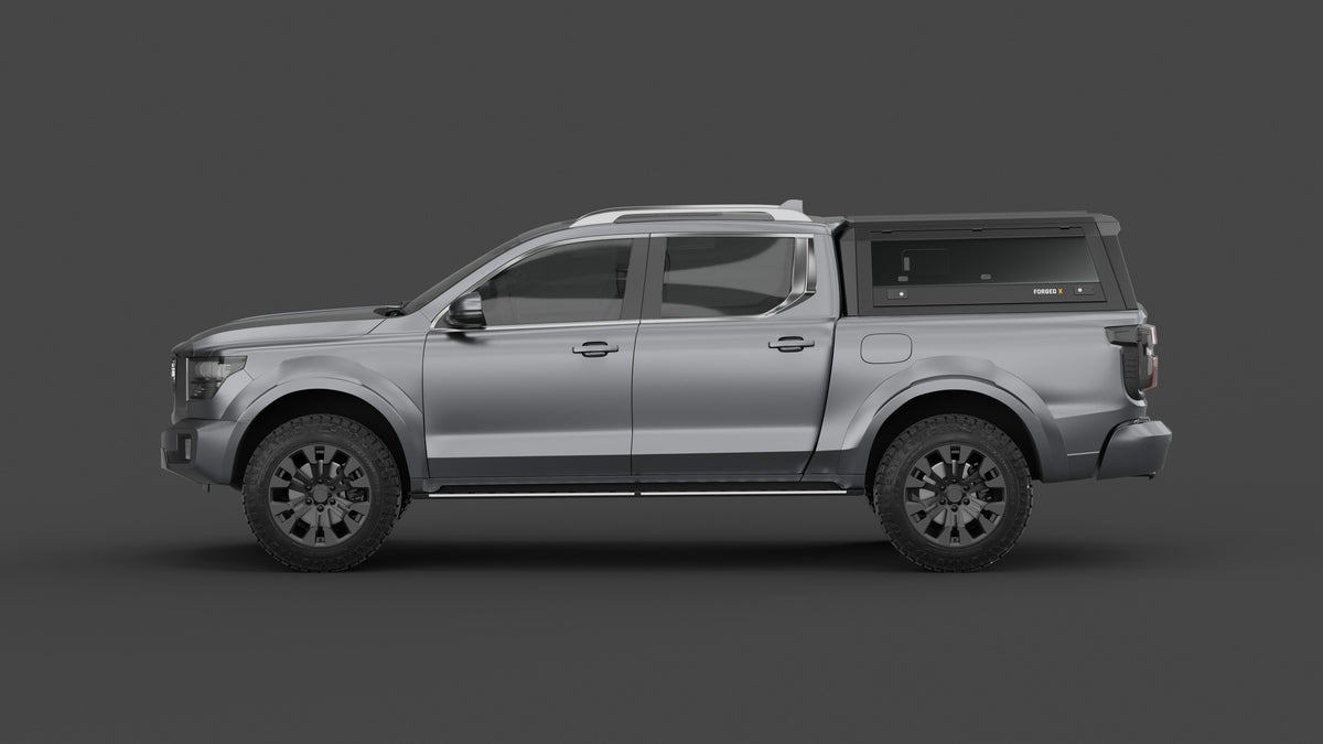 ForgedX Aluminium Ute Canopy - to suit GWM Cannon Alpha 2024-on