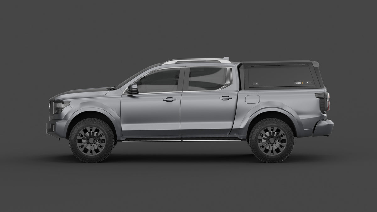 ForgedX Aluminium Ute Canopy - to suit GWM Cannon Alpha 2024-on