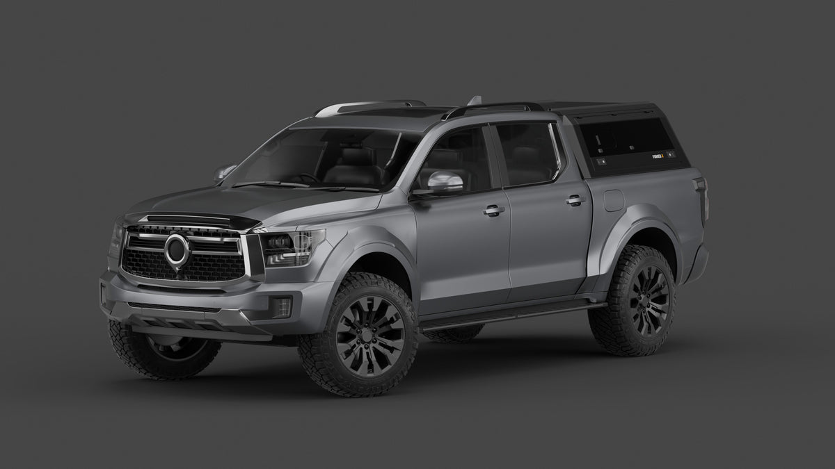 ForgedX Aluminium Ute Canopy - to suit GWM Cannon Alpha 2024-on