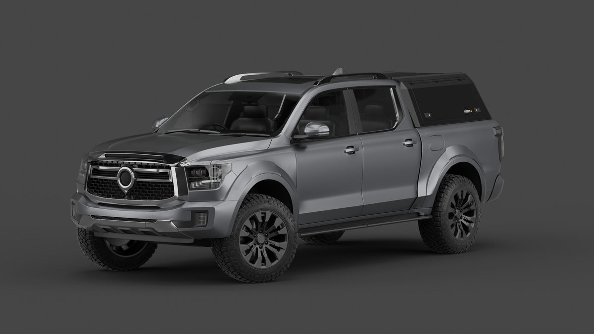 ForgedX Aluminium Ute Canopy - to suit GWM Cannon Alpha 2024-on