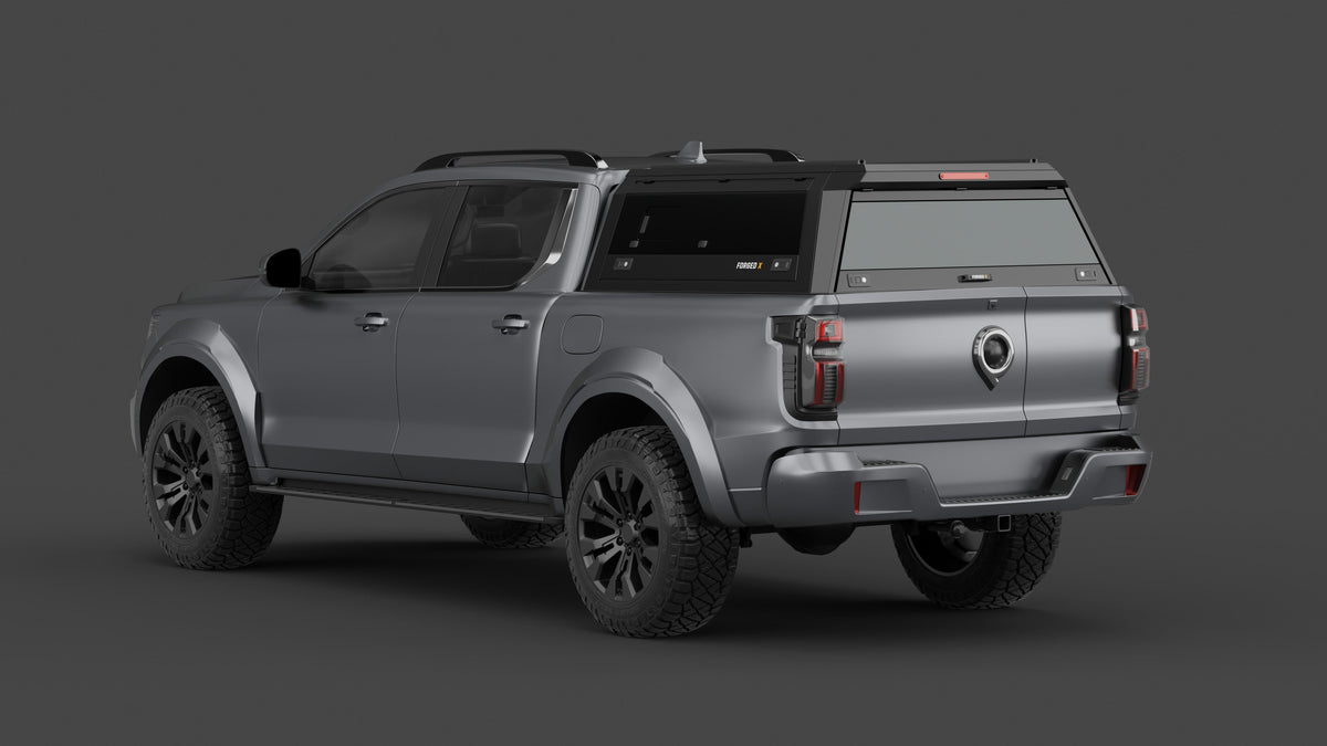 ForgedX Aluminium Ute Canopy - to suit GWM Cannon Alpha 2024-on