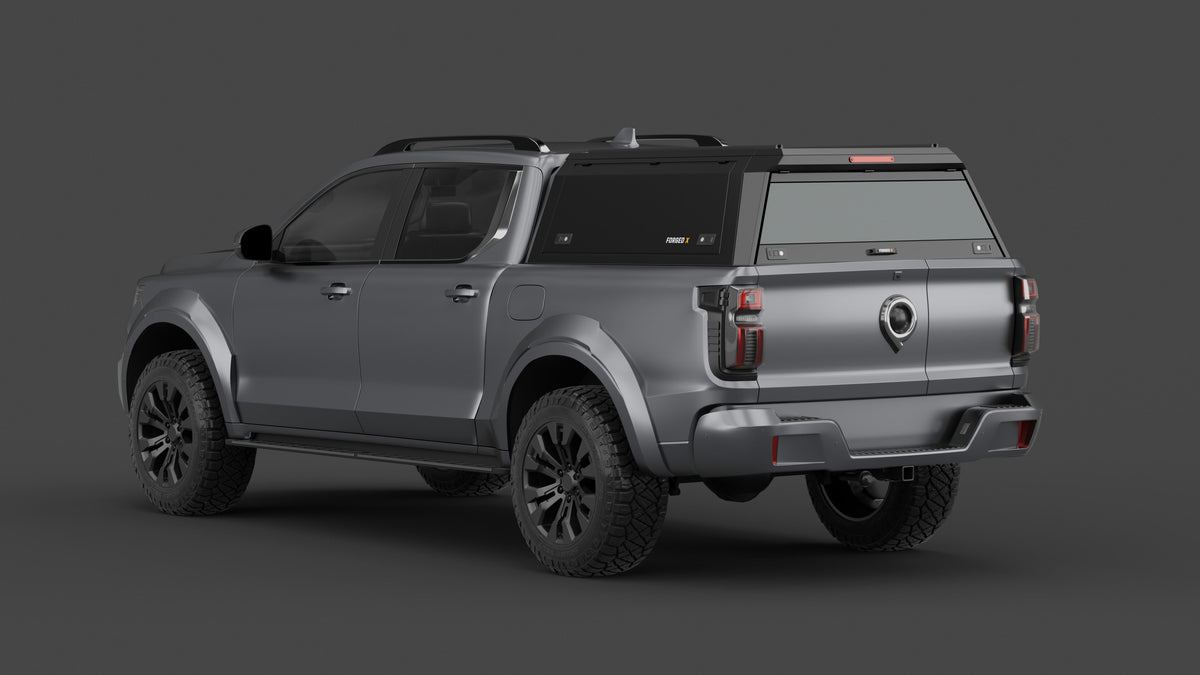 ForgedX Aluminium Ute Canopy - to suit GWM Cannon Alpha 2024-on