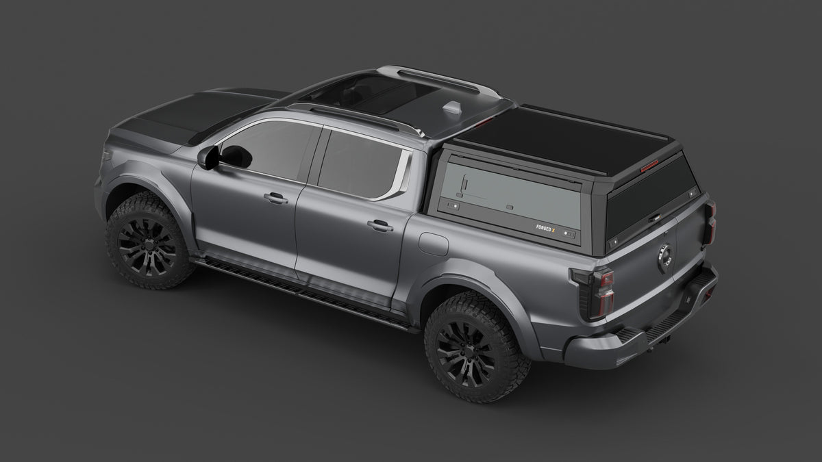 ForgedX Aluminium Ute Canopy - to suit GWM Cannon Alpha 2024-on