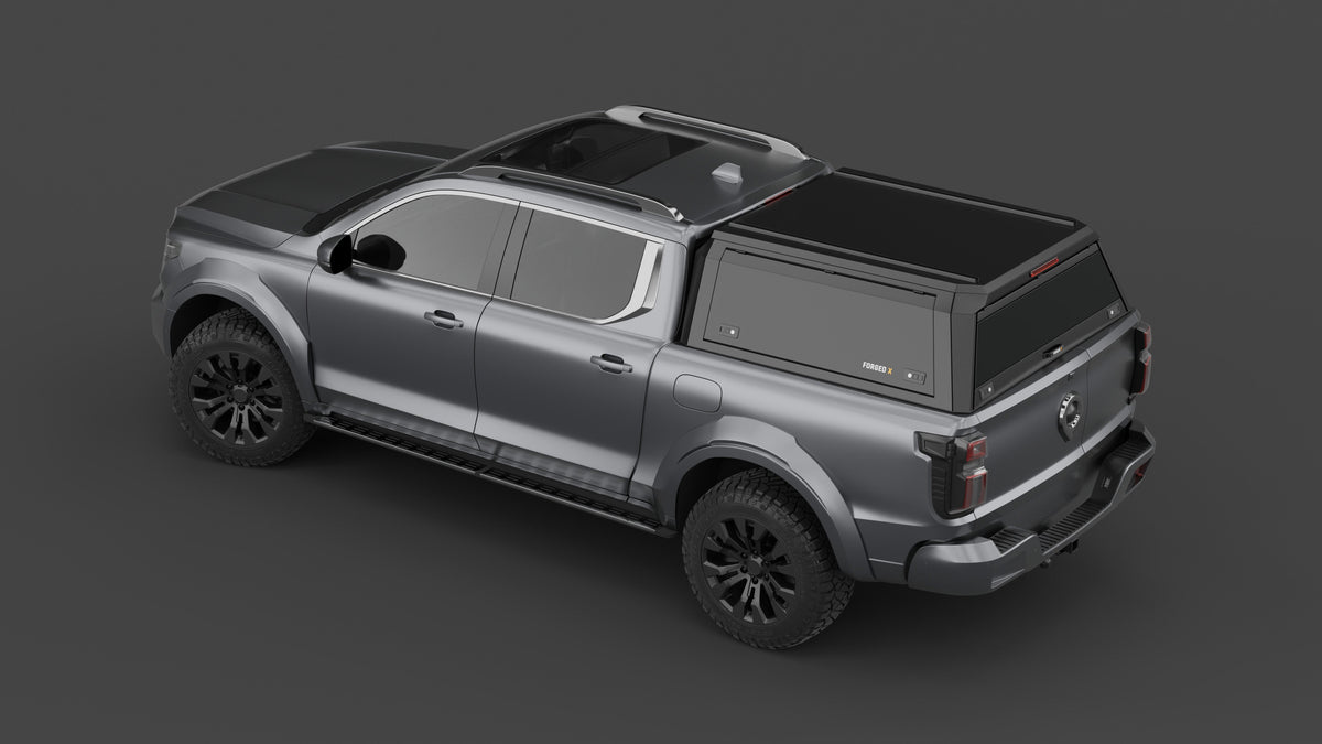 ForgedX Aluminium Ute Canopy - to suit GWM Cannon Alpha 2024-on