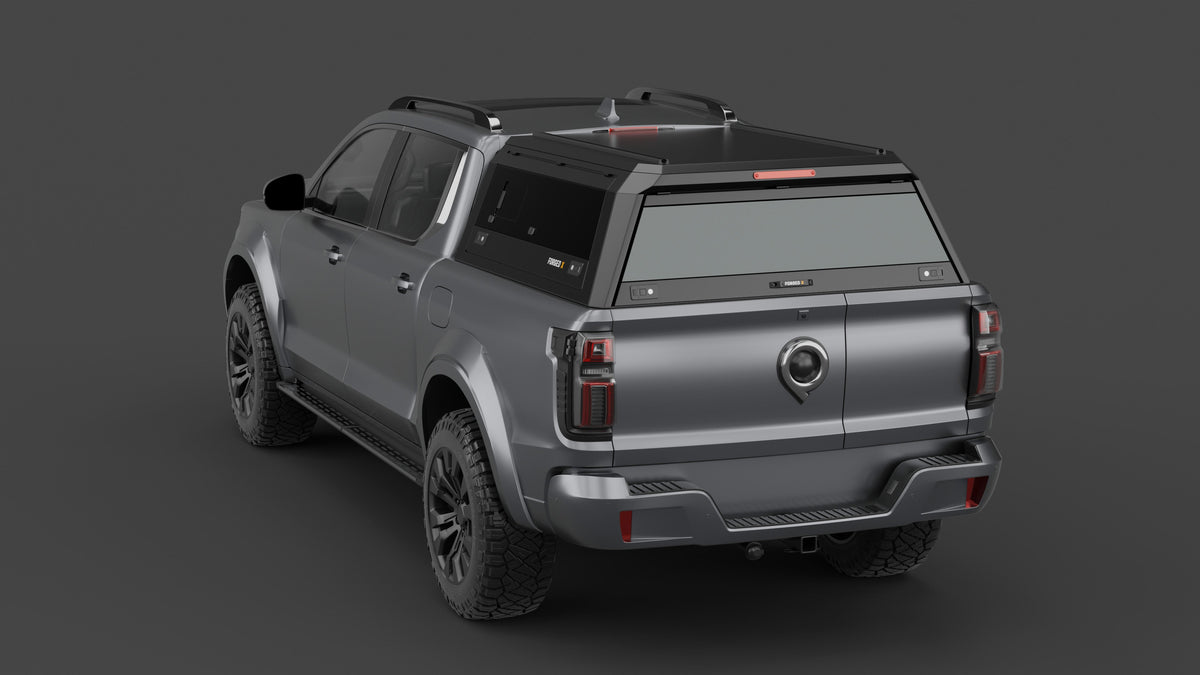 ForgedX Aluminium Ute Canopy - to suit GWM Cannon Alpha 2024-on