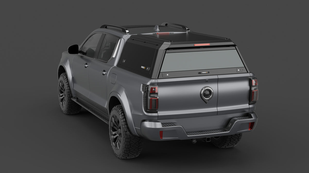 ForgedX Aluminium Ute Canopy - to suit GWM Cannon Alpha 2024-on