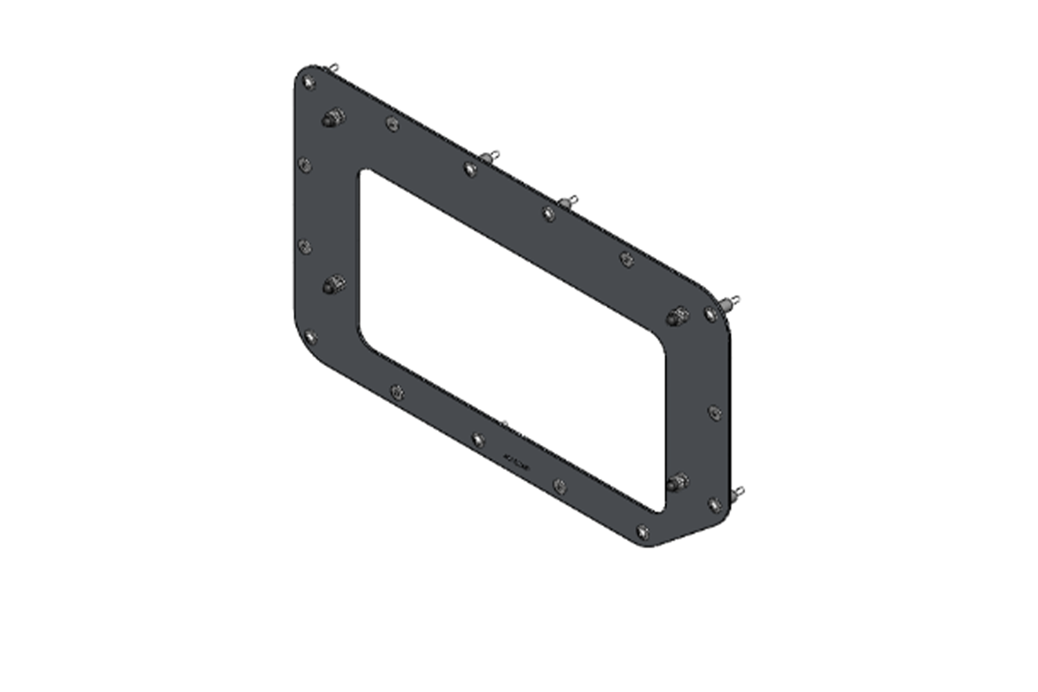 Alu-Cab INEOS Grenadier Rear Door Drop-Down Table Mounting Kit fitted to INEOS Grenadier — Rival 4x4 Australia