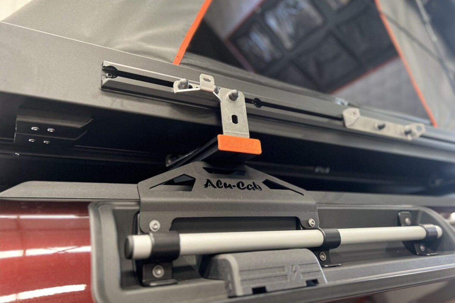 Alu-Cab INEOS Grenadier Load Bar Feet fitted to INEOS Grenadier — Rival 4x4 Australia