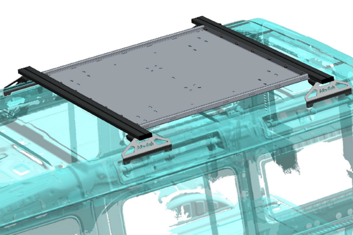 INEOS Grenadier Roof Rack Tray Bundle