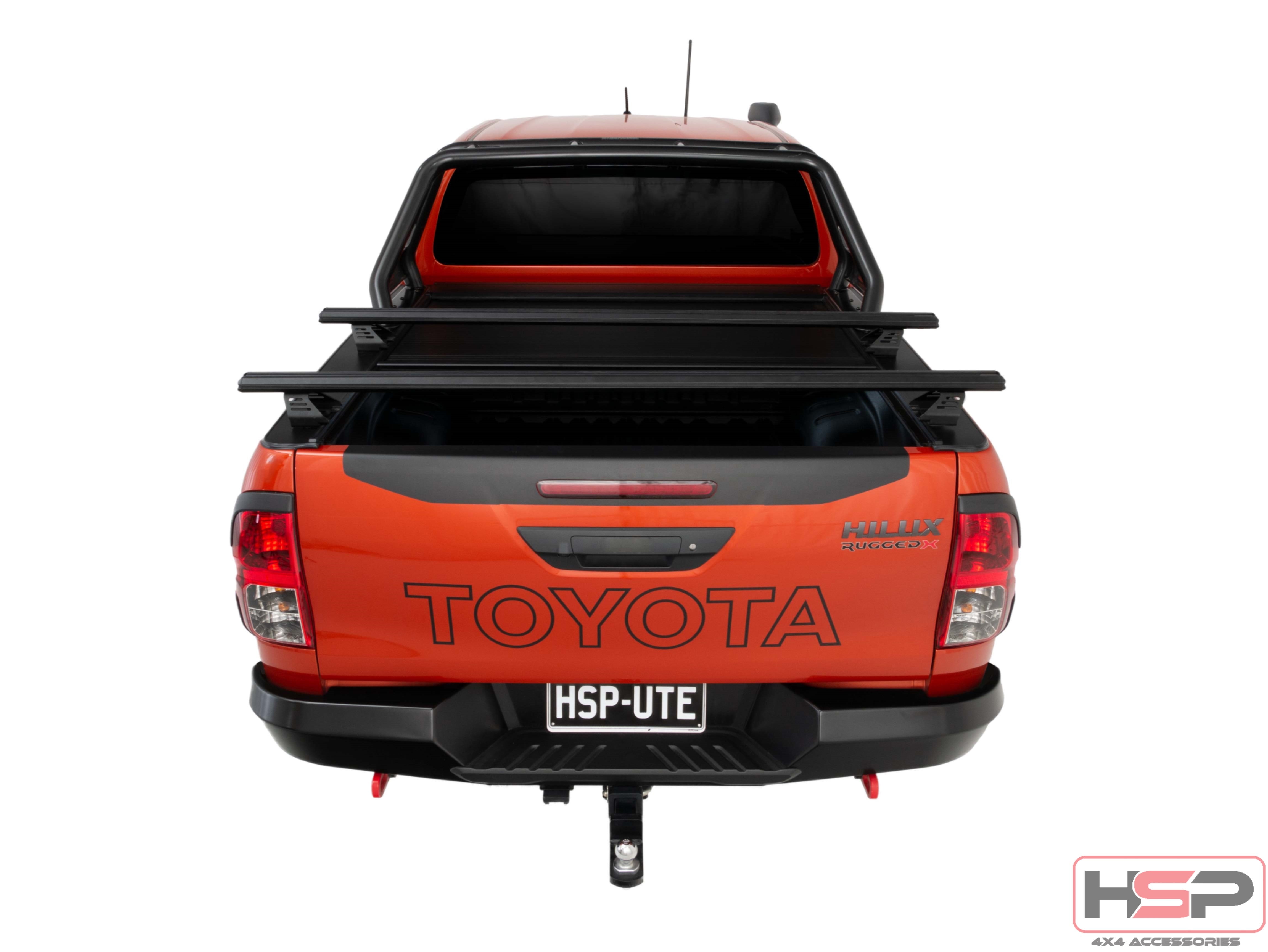 HSP Retractable Tonneau — HSP Retractable Tonneau for Toyota Hilux Revo (A-Deck) — Rugged X Sports Bar
