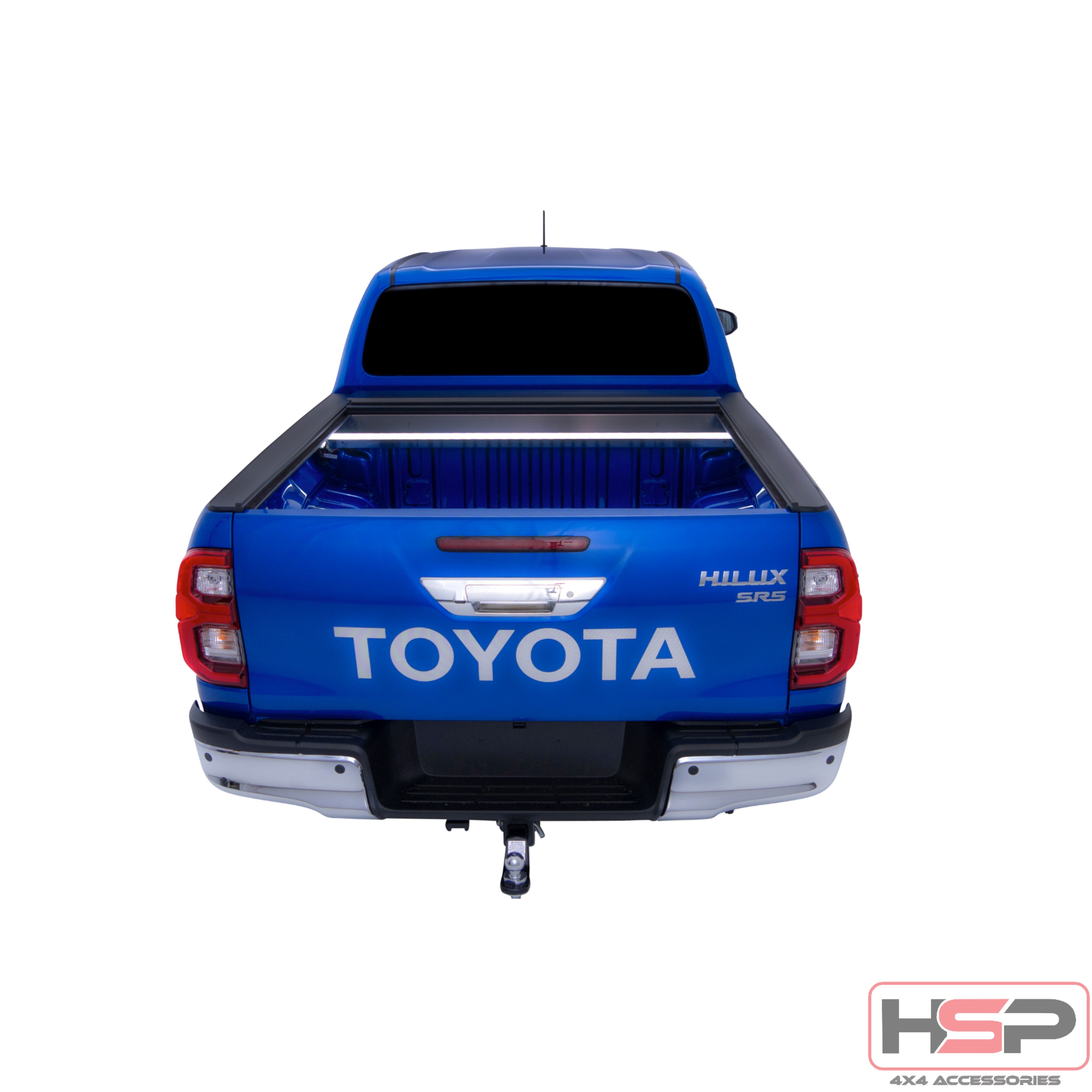 HSP Retractable Tonneau — HSP Retractable Tonneau for Toyota Hilux Revo (A-Deck) — No Sports Bar