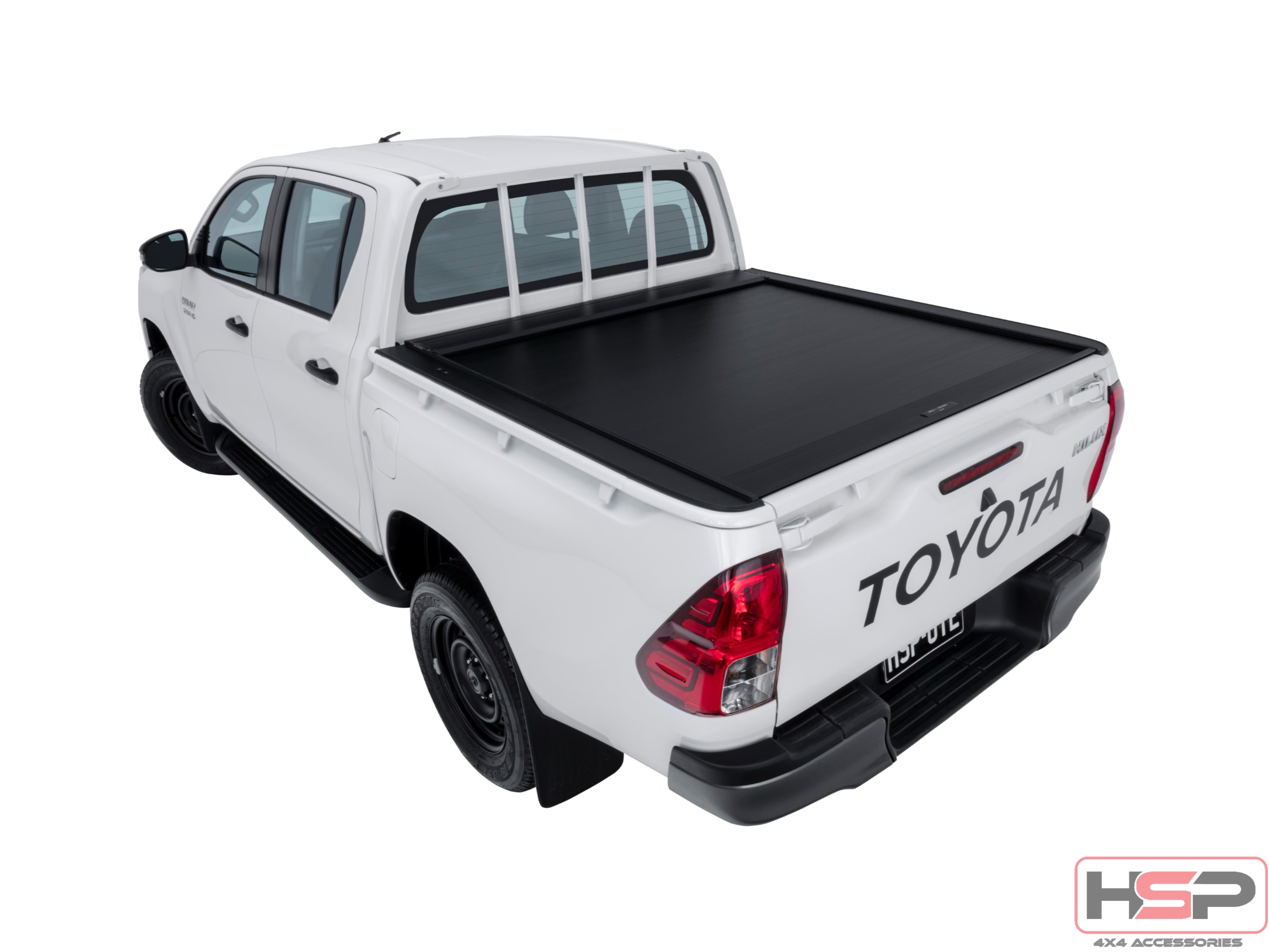 HSP Retractable Tonneau — HSP Retractable Tonneau for Toyota Hilux Revo (J-Deck) — No Sports Bar