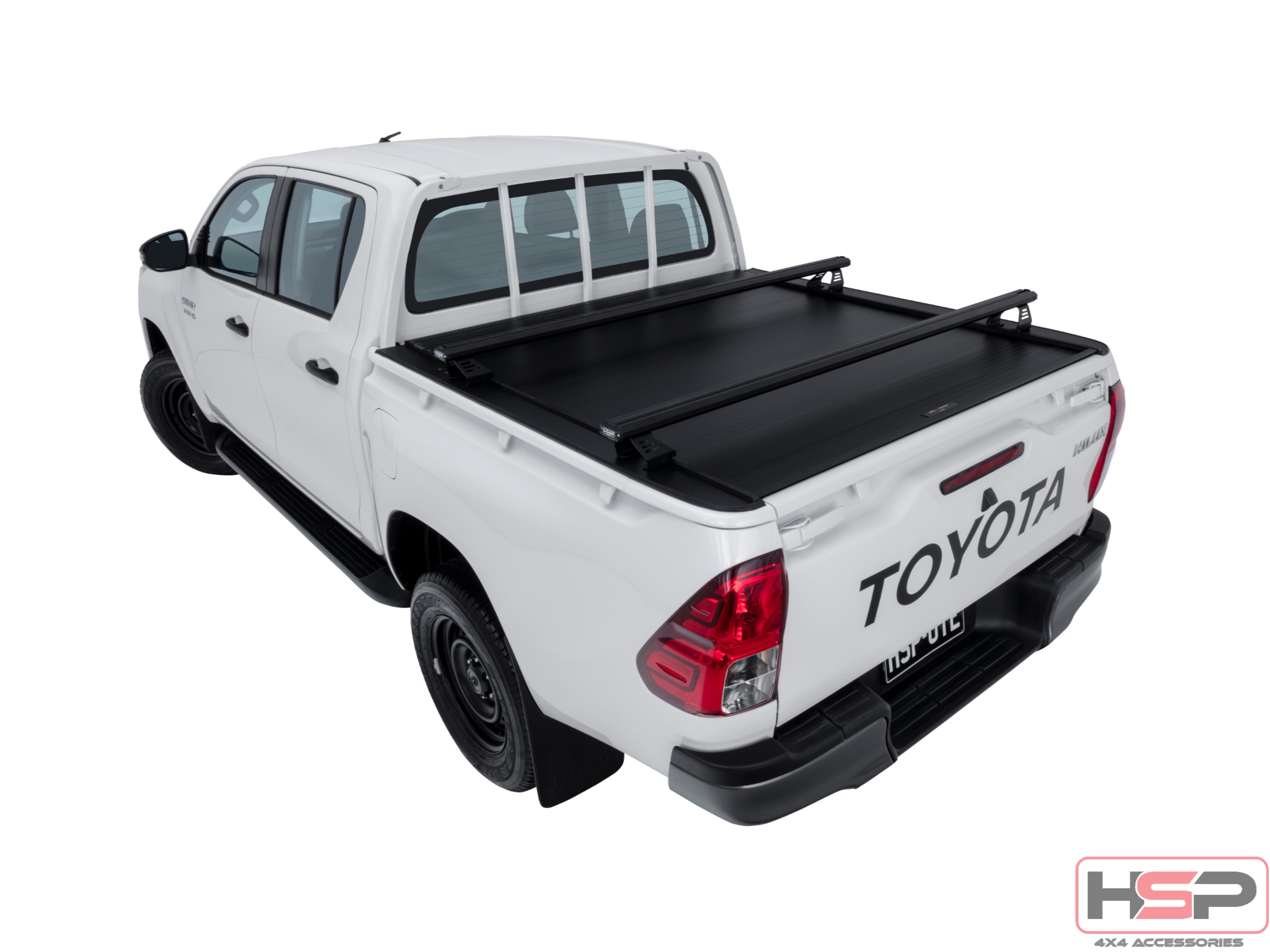 HSP Retractable Tonneau — HSP Retractable Tonneau for Toyota Hilux Revo (J-Deck) — No Sports Bar