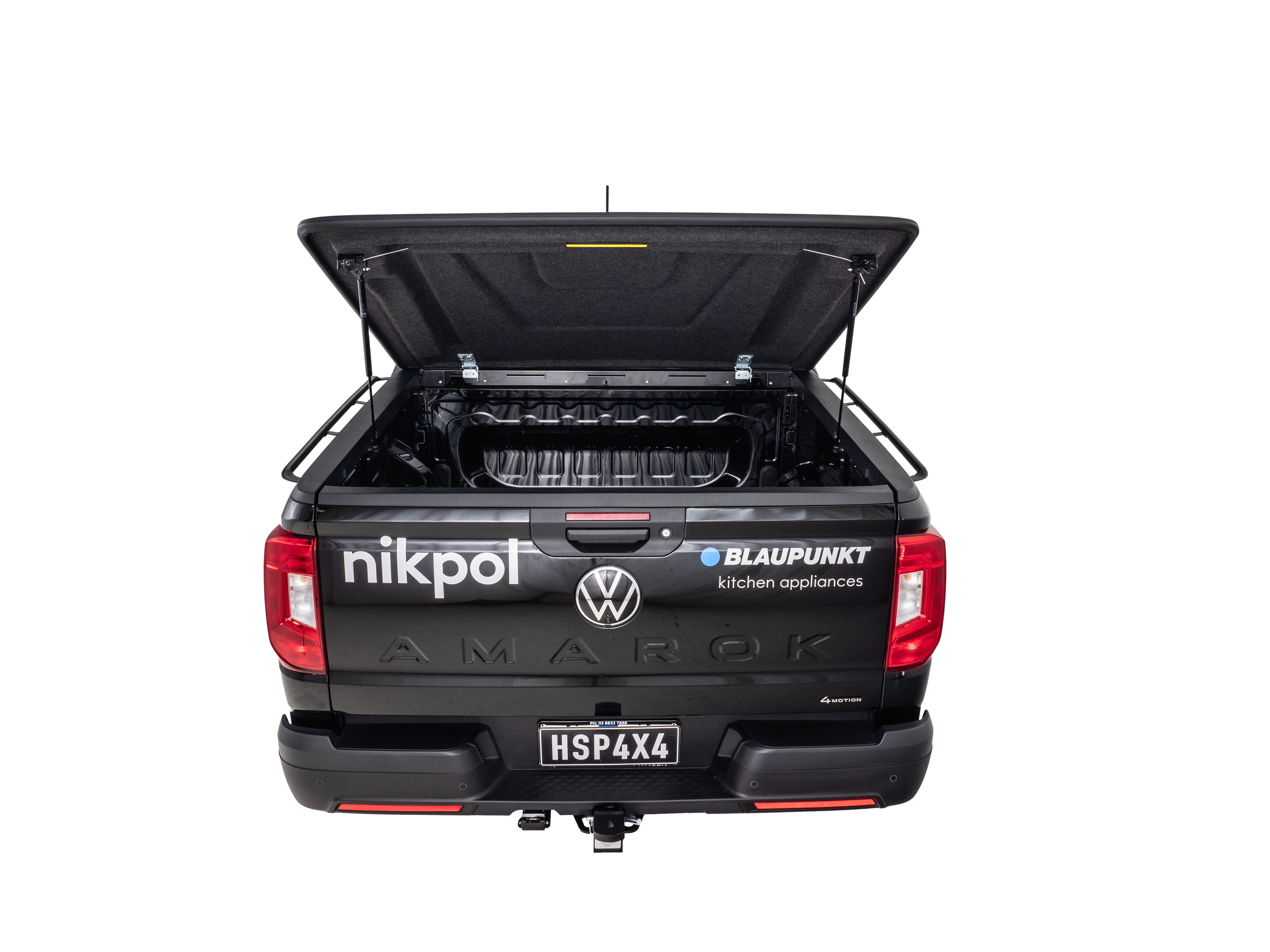 HSP Retractable Tonneau — HSP Retractable Tonneau for VW Amarok NF — No Sports Bar