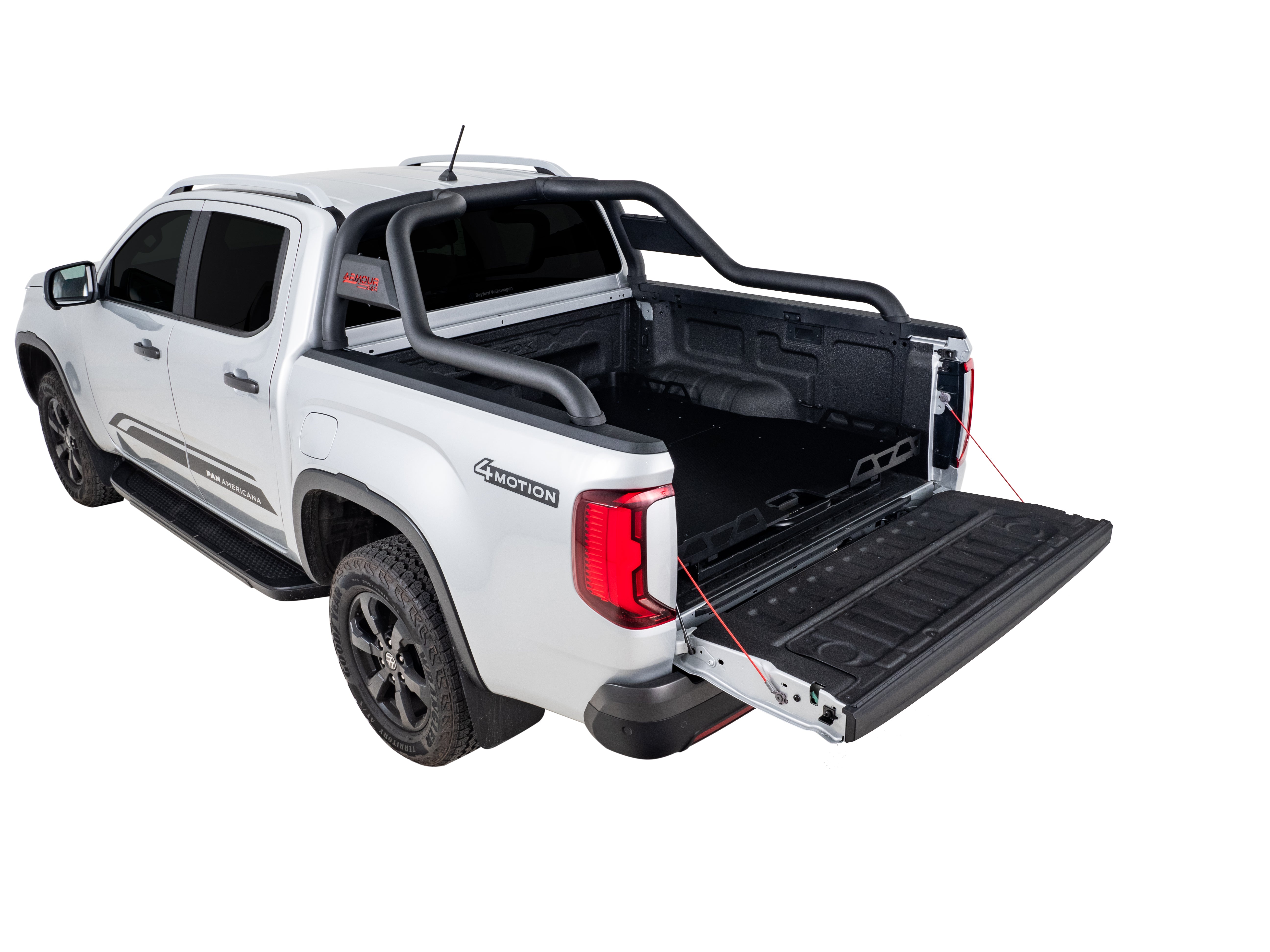 HSP Tub Slide — HSP Tub Slide for VW Amarok NF — No Liner / Spray-On / 5-Piece