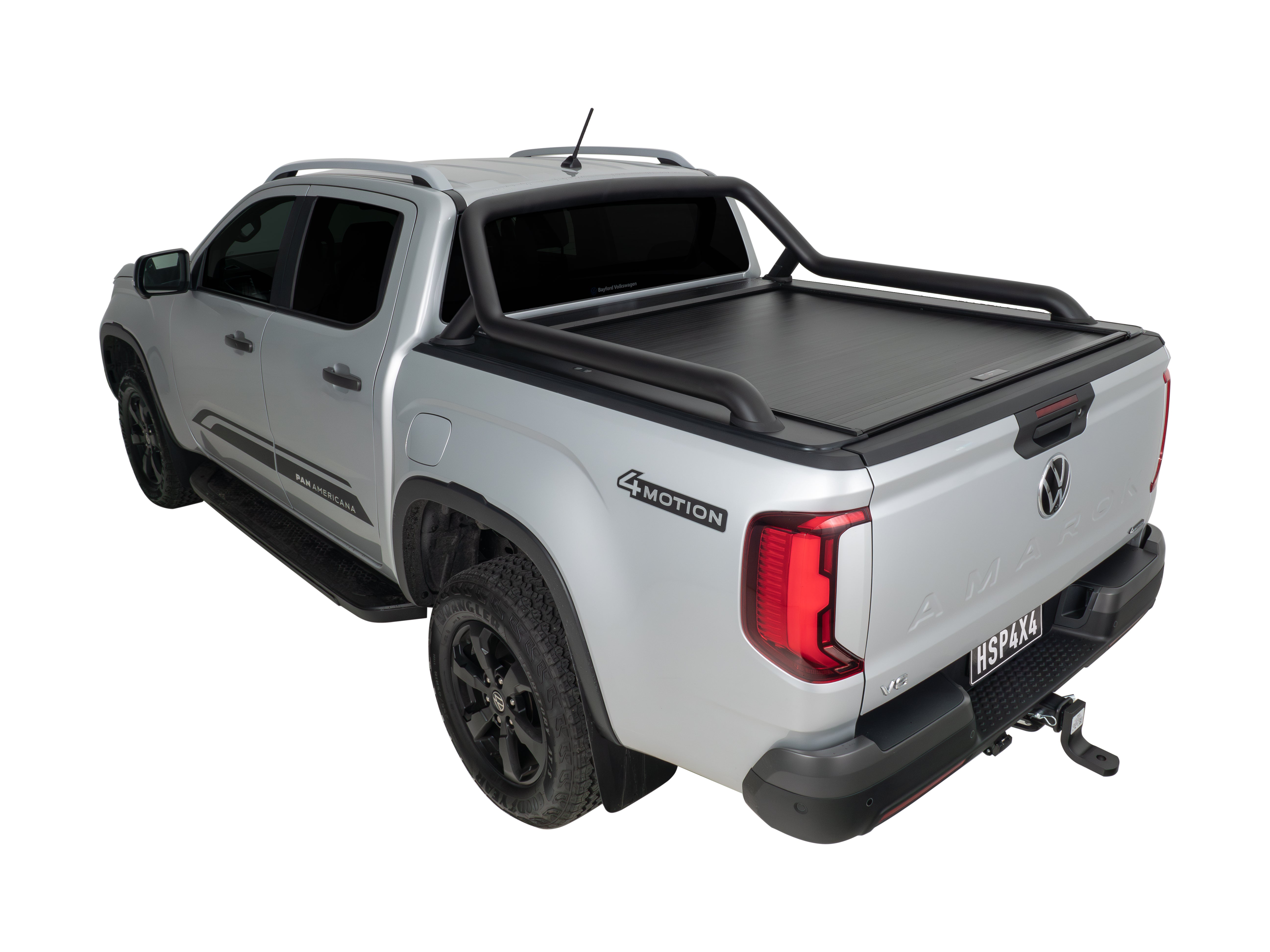 HSP Retractable Tonneau — HSP Retractable Tonneau for VW Amarok NF — Extended Sports Bar