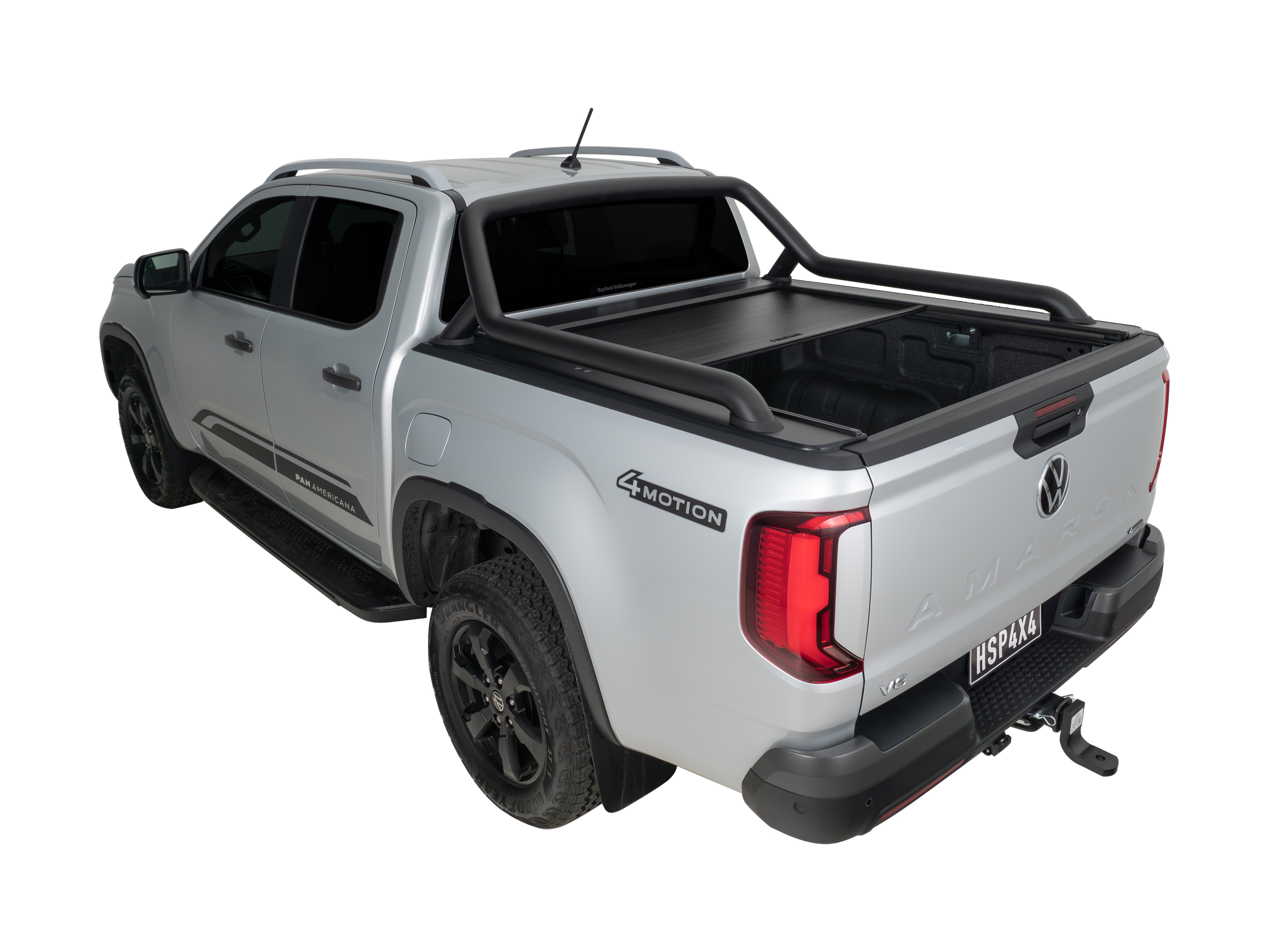 HSP Retractable Tonneau — HSP Retractable Tonneau for VW Amarok NF — Extended Sports Bar