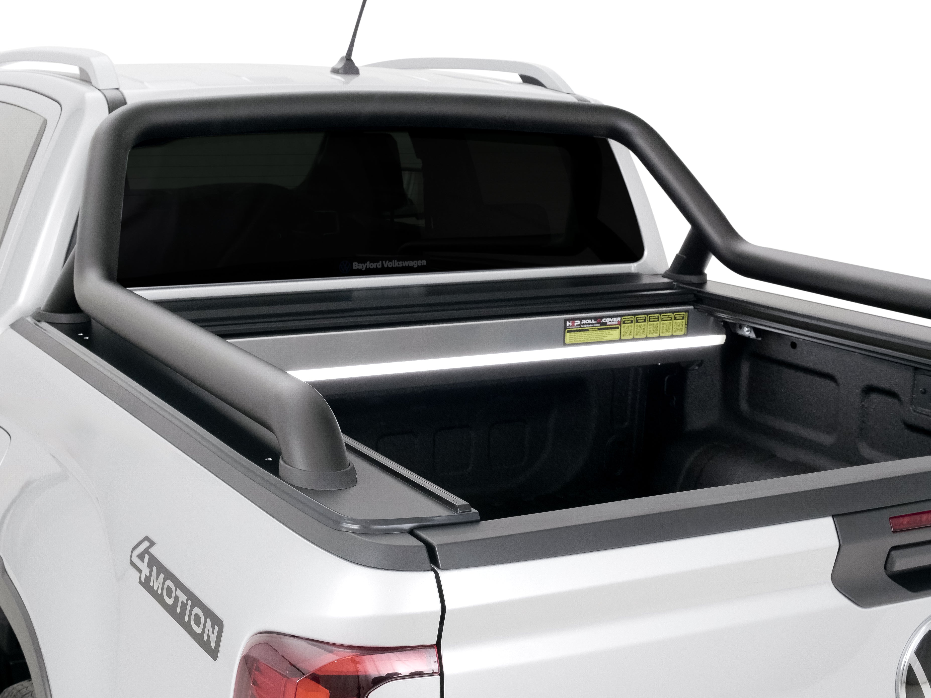 HSP Retractable Tonneau — HSP Retractable Tonneau for VW Amarok NF — Extended Sports Bar