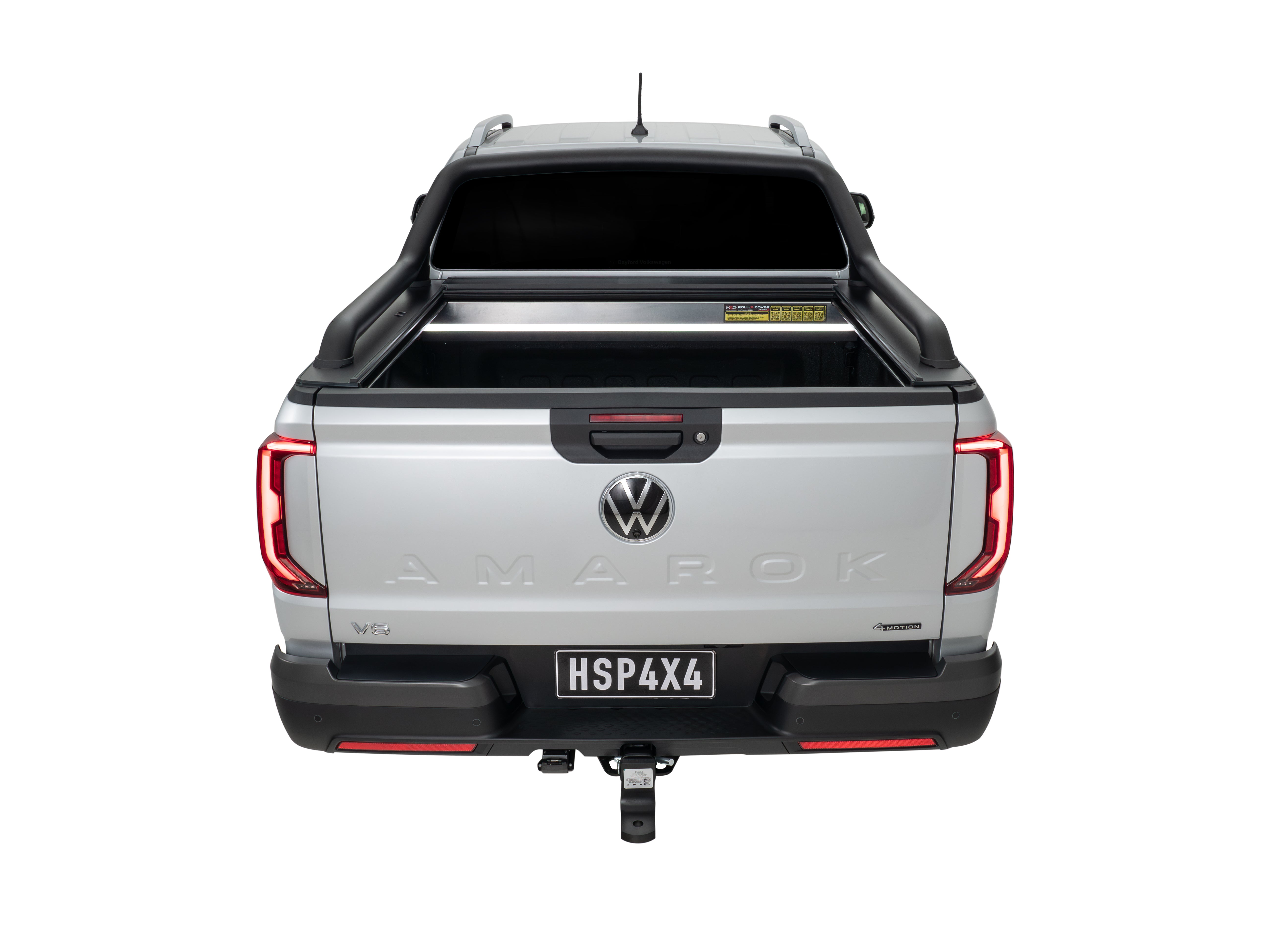 HSP Retractable Tonneau — HSP Retractable Tonneau for VW Amarok NF — Extended Sports Bar